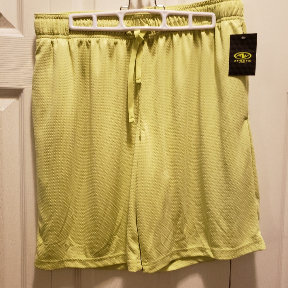 Athetic‎ Work Mellow Yellow Men's Pull-up/Draw String Shorts Size M